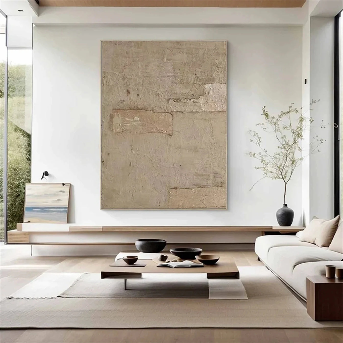 Wabi Sabi Abstract Wall Art #WT067