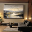 Ocean & Sky Abstract Wall Art #MO083