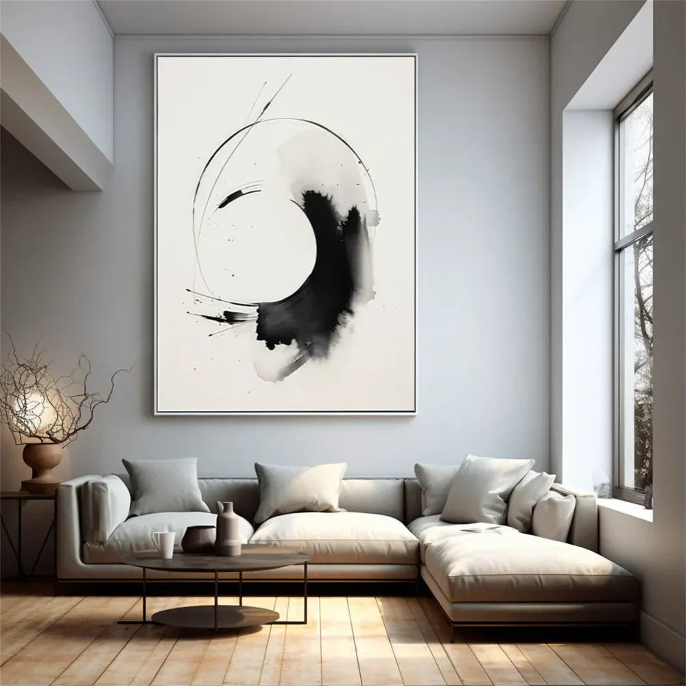 Black and White Minimalist Wall Art #MT113