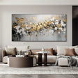 Flower & Tree Textured  Abstract Wall Art #SF066