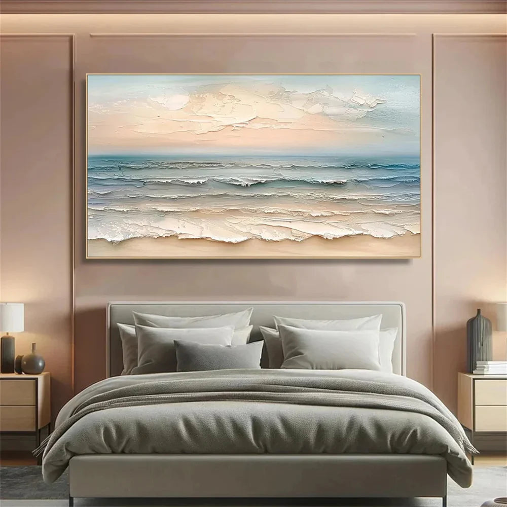 Ocean & Sky Textured Wall Art # MO003