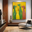 Abstract Dog Animal Wall Art #DL068
