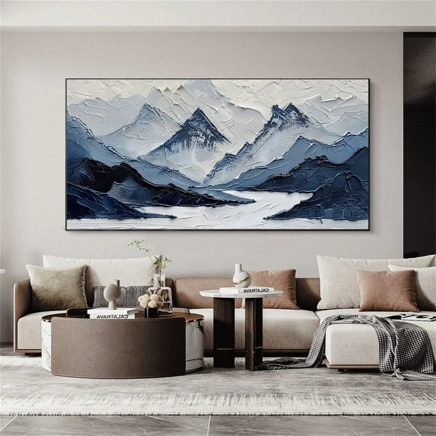 Mountain Textured Wall Art #MS043