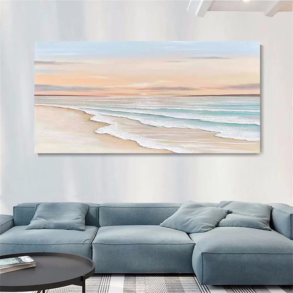 Ocean & Sky Textured Wall Art # MO043
