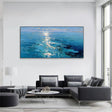 Ocean & Sky Abstract Wall Art #MO096