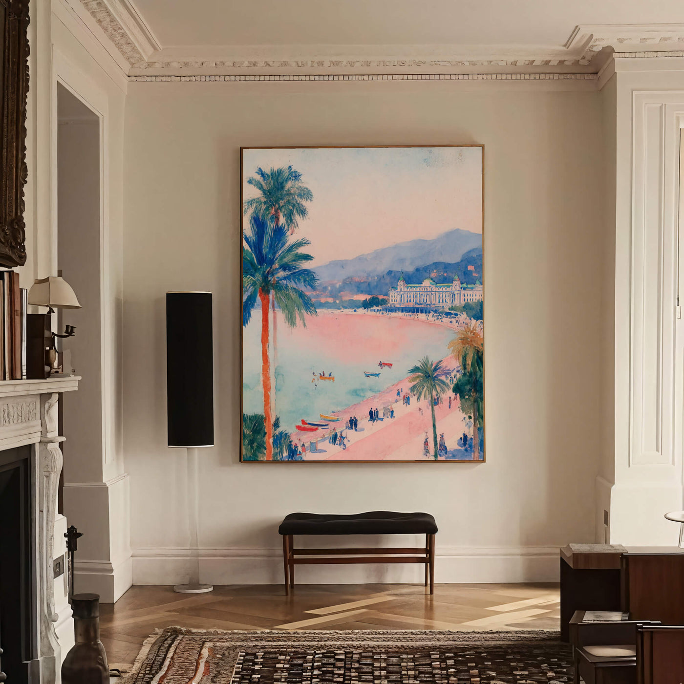 Pastel Riviera Vista | Monaco Coast