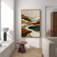 Textured Topographic Elegance | Earthy Currents
