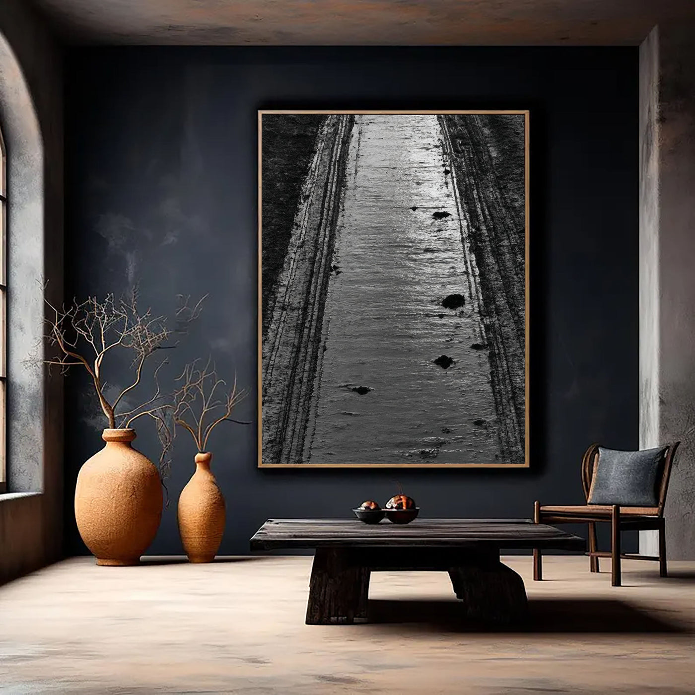 Textured Monochrome Trails | Rut Tracks