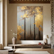 Textured Forest Elegance | Gilded Canopies