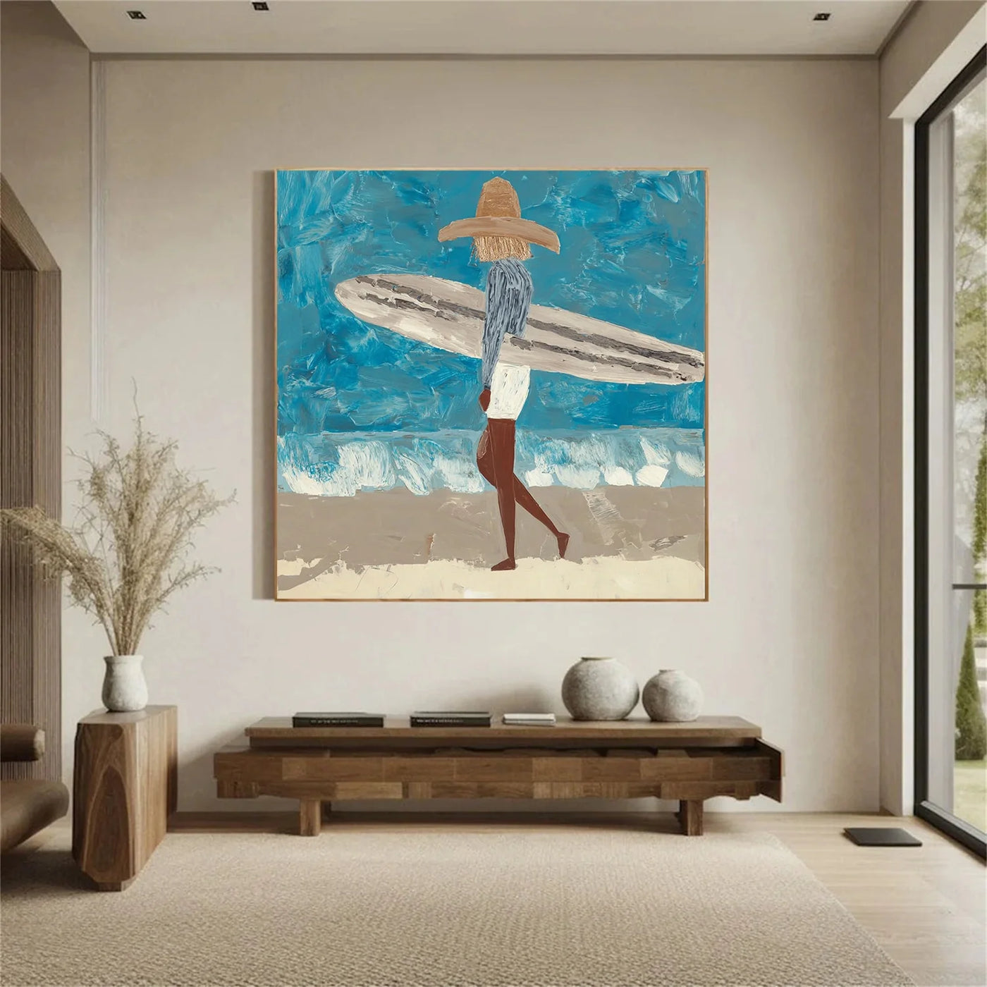 Abstract Portrait Wall Art #PB021