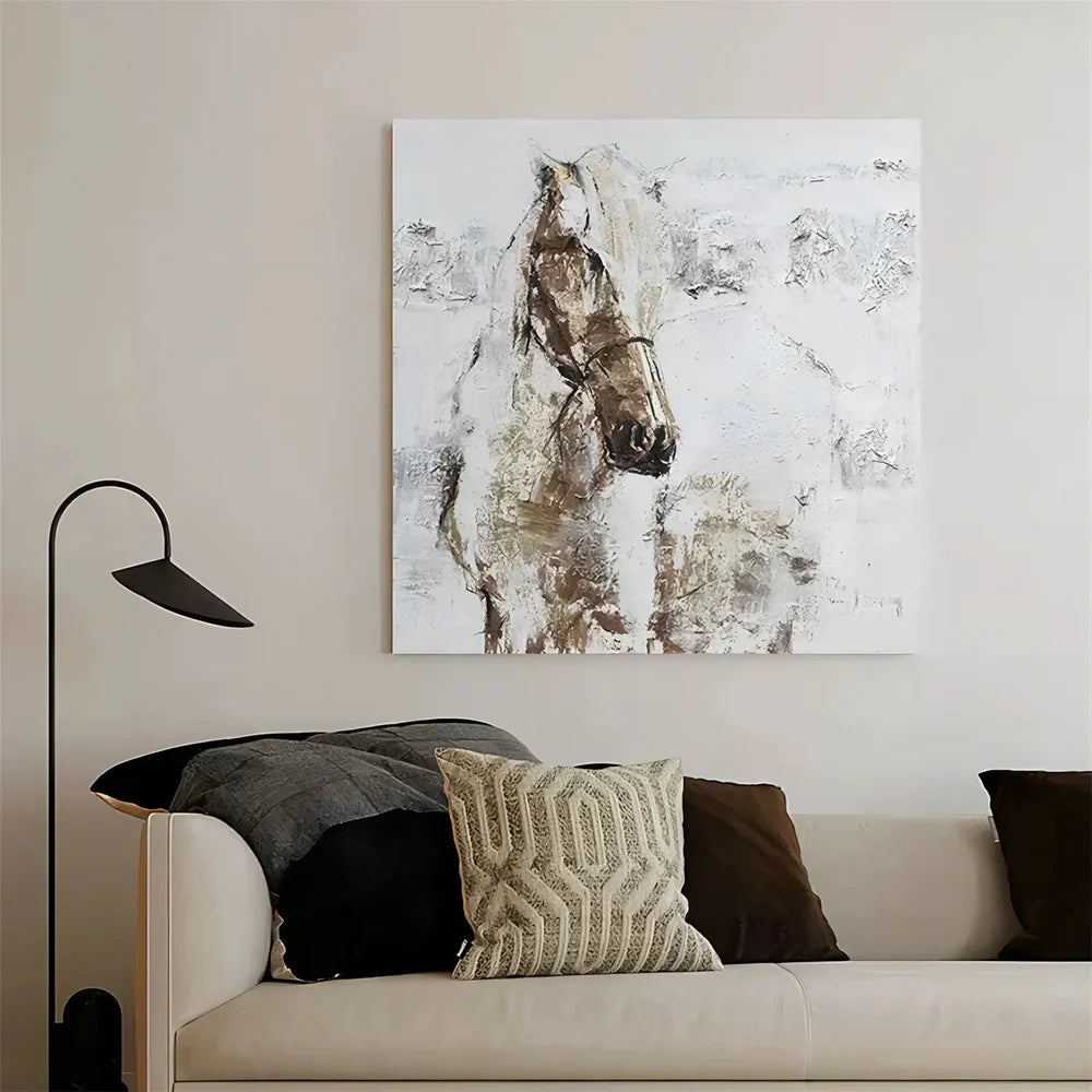 Abstract Horse Animal Wall Art #DL042