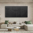 Black Minimalist Wall Art #MT117