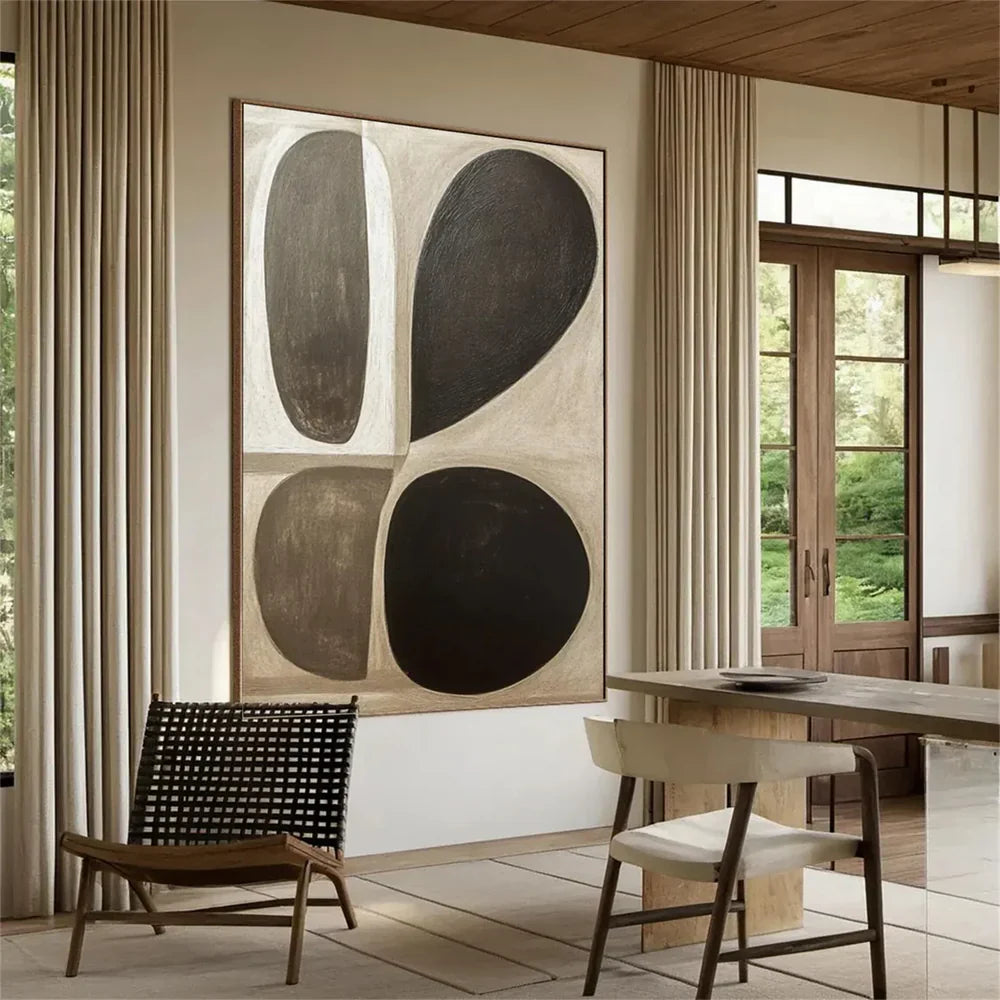 Wabi Sabi Abstract Wall Art #WT058