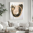 Textured Gilded Swirl | Contrast Tones