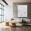 Skiing Sport Art Textured Canvas #PT040