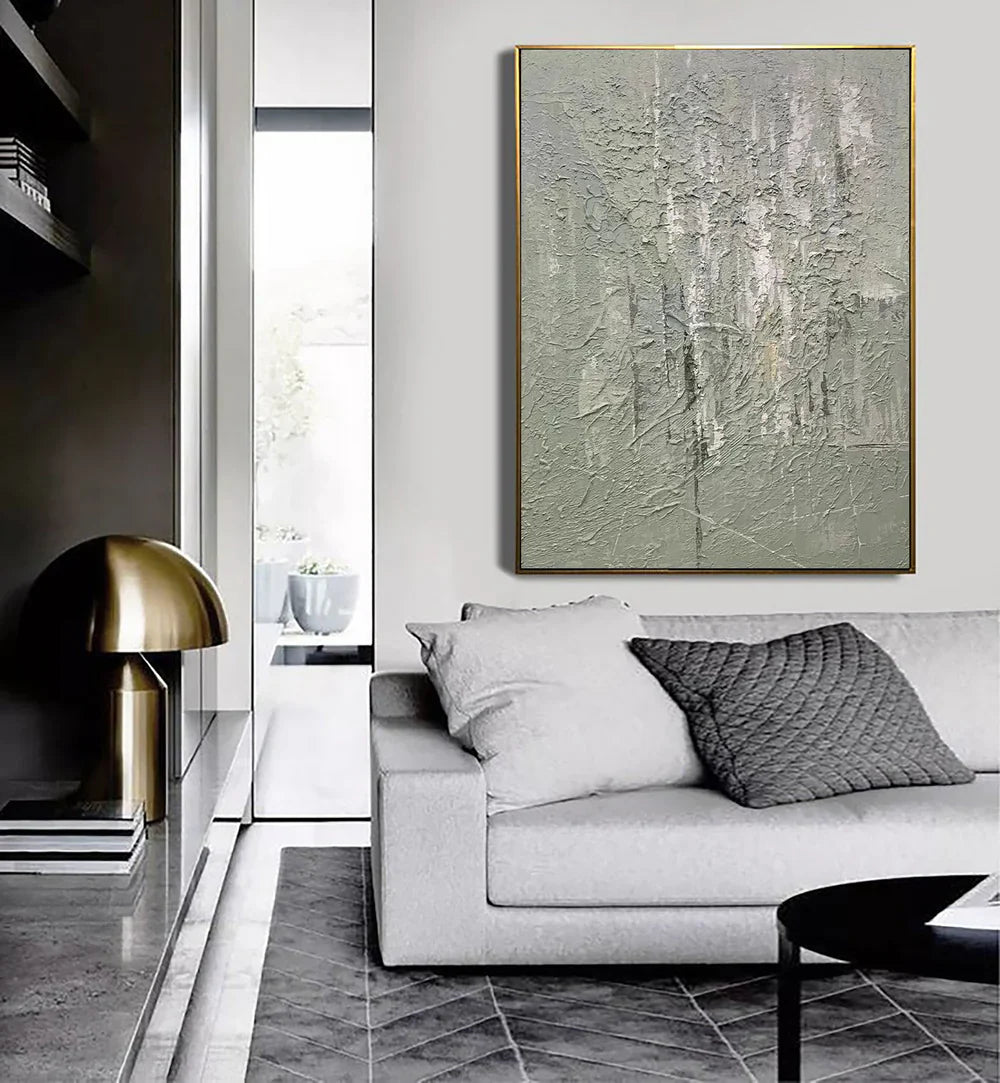 Green Abstract Texture Wall Art  #AT065