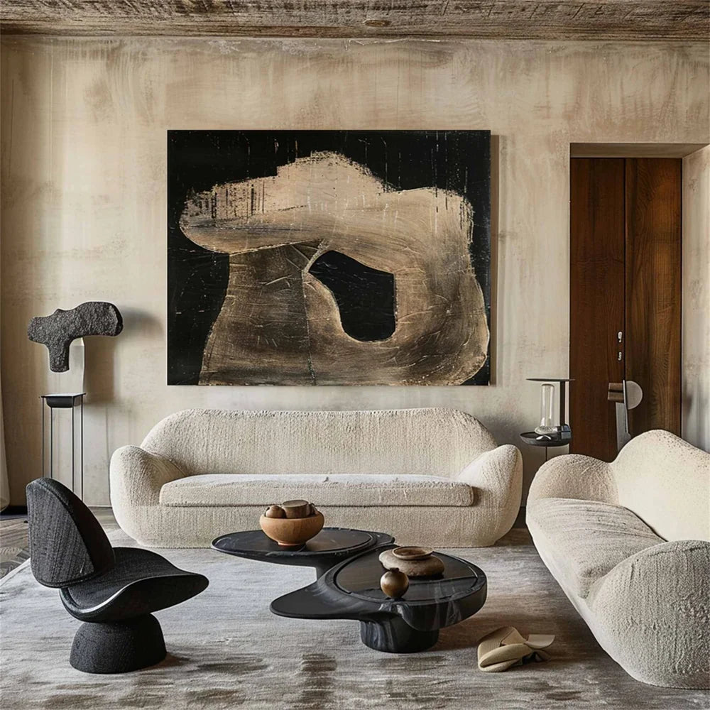 Wabi Sabi Abstract Wall Art #WT059