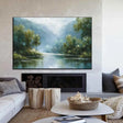 Ocean & Sky Abstract Wall Art #MO089