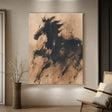 Abstract Horse Animal Wall Art #DL051