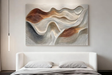 Textured Wave Serenity | Earth Flow
