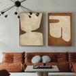 Wabi Sabi Abstract Wall Art Set of 2 #WT011