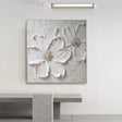 Flower & Tree Textured Abstract Wall Art #SF017