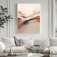Textured Warm Swirls | Blush Hues