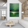 Green Abstract Wall Art #AT169