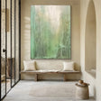 Green Abstract Wall Art  #AT097
