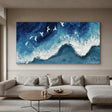 Ocean & Sky Textured Wall Art #MO078