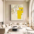 Textured Geometric Radiance | Sunlit Yellow