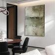 Green Abstract Wall Art  #AT073