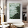Green Abstract Wall Art  #AT067