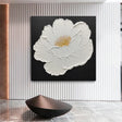 Flower & Tree Textured Abstract Wall Art #SF047