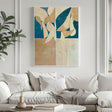 Textured Geometric Elegance | Navy Hues