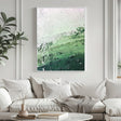 Textured Verdant Layers | Pale Hues