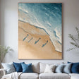 Ocean & Sky Textured Wall Art #MO106