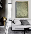 Green Abstract Wall Art  #AT064