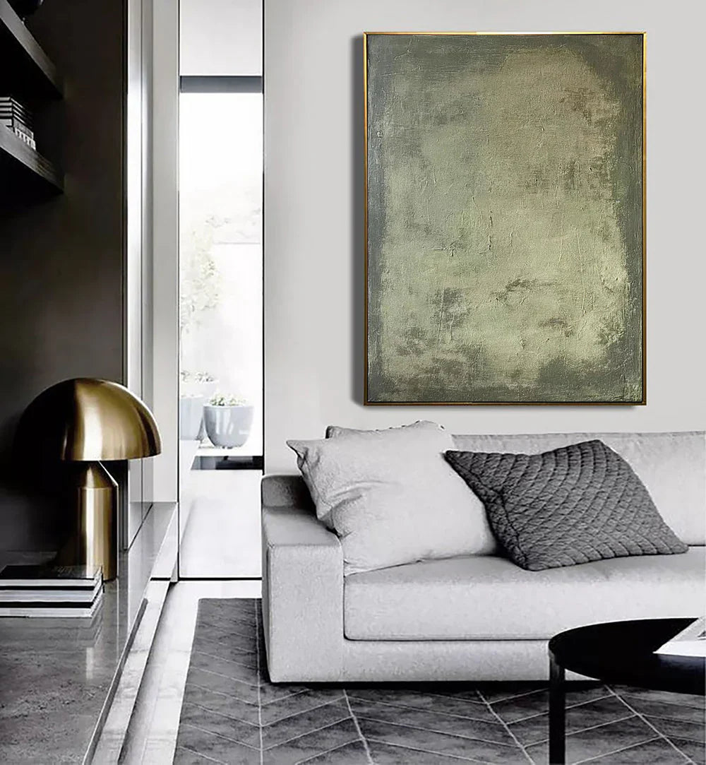 Green Abstract Wall Art  #AT064