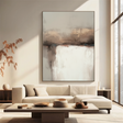Textured Abstract Serenity | Beige White