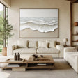 Ocean & Sky Textured Wall Art # MO028