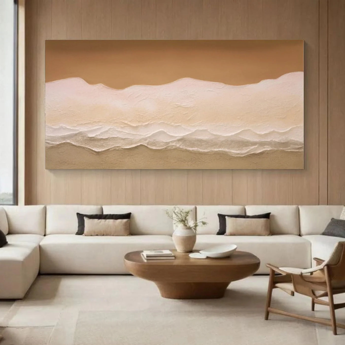 Ocean & Sky Textured Wall Art #MO108