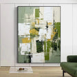 Green Abstract Texture Wall Art  #AT129