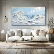 Ocean & Sky Textured Wall Art #MO103