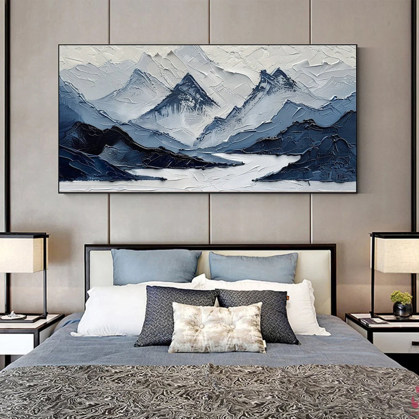Mountain Textured Wall Art #MS043
