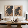 Abstract Horse Animal Wall Art  Set of 2 #DL047
