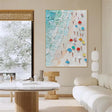 Ocean & Sky Textured Wall Art # MO035