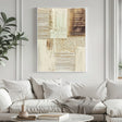 Textured Luxe Opulence | Beige Gold