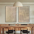 Wabi Sabi Textured Wall Art Set of 2 #WT038