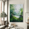 Green Abstract Wall Art  #AT125